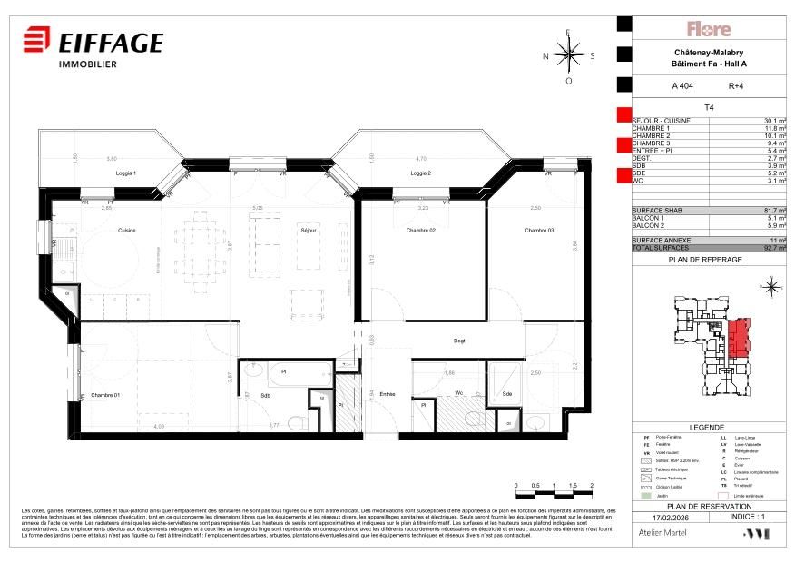 Plan du logement