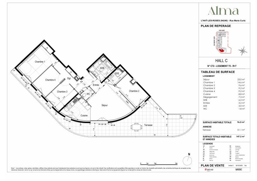 Plan du logement