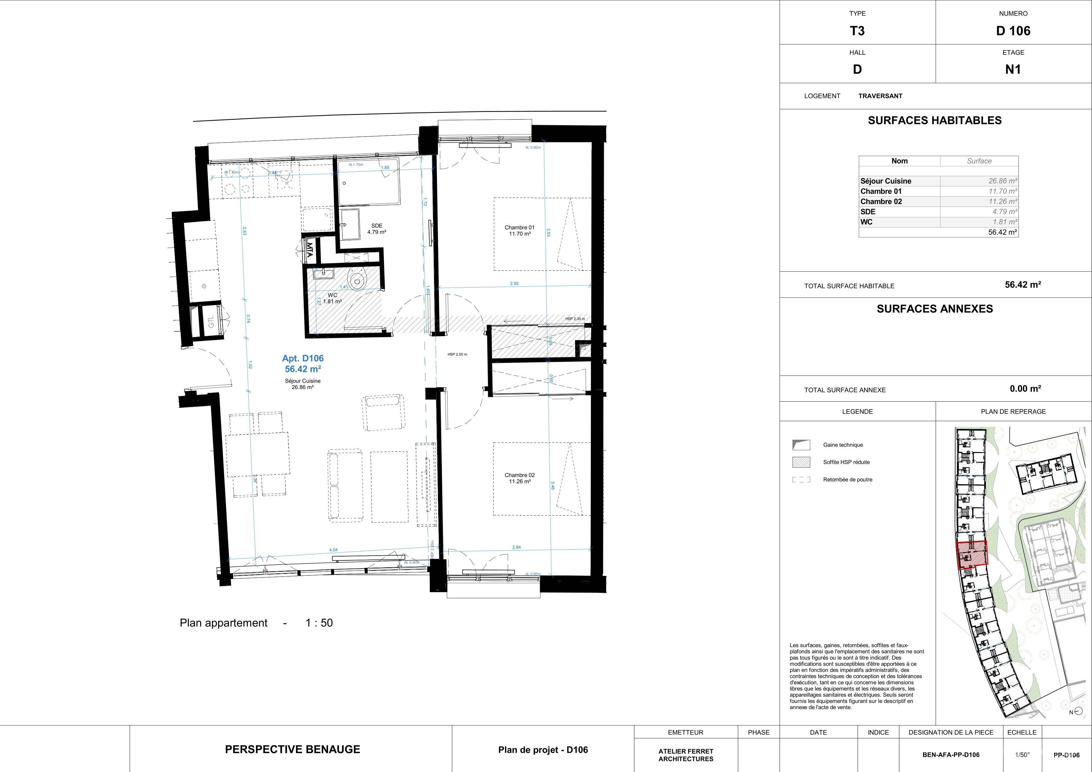 Plan du logement