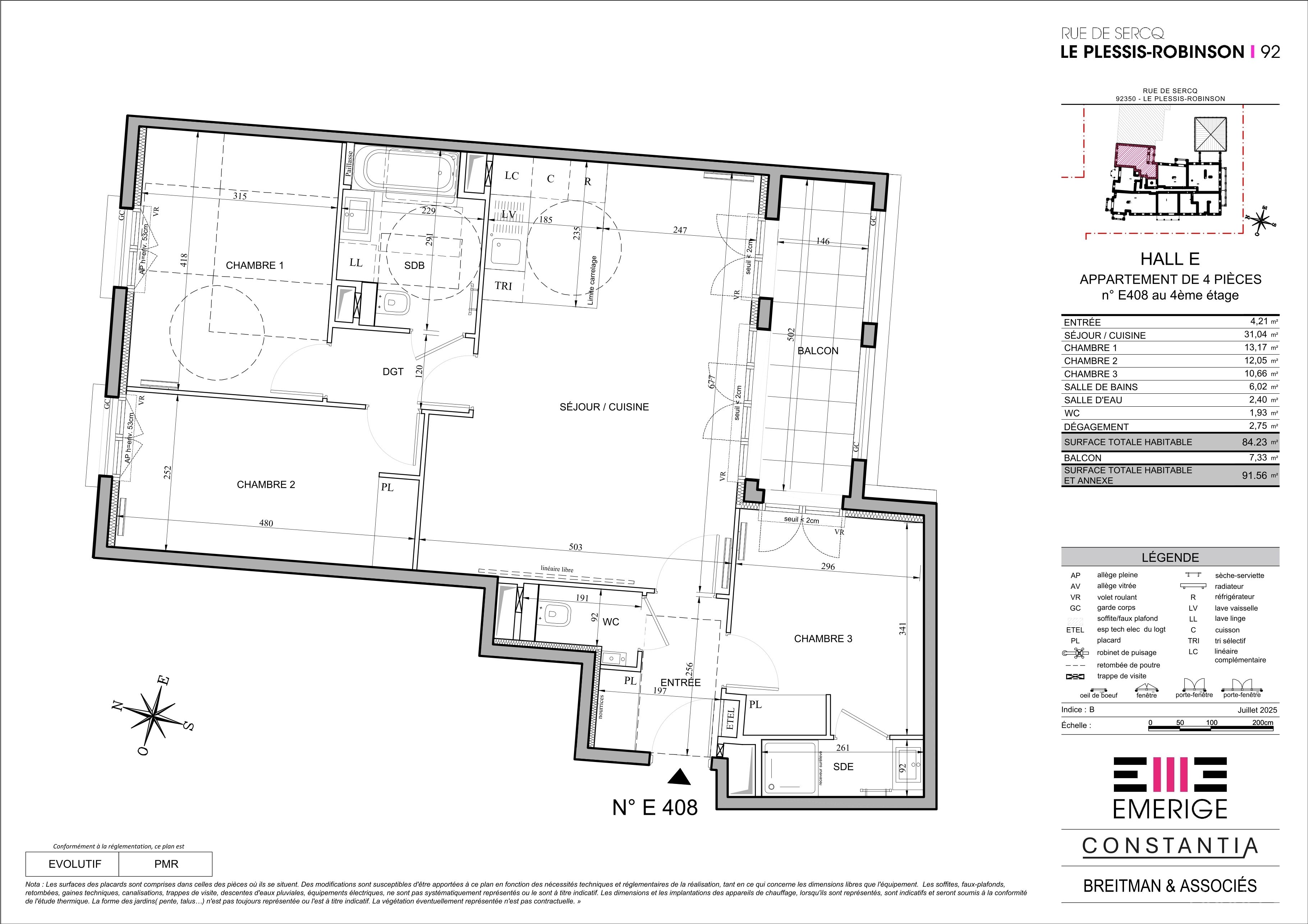 Plan du logement