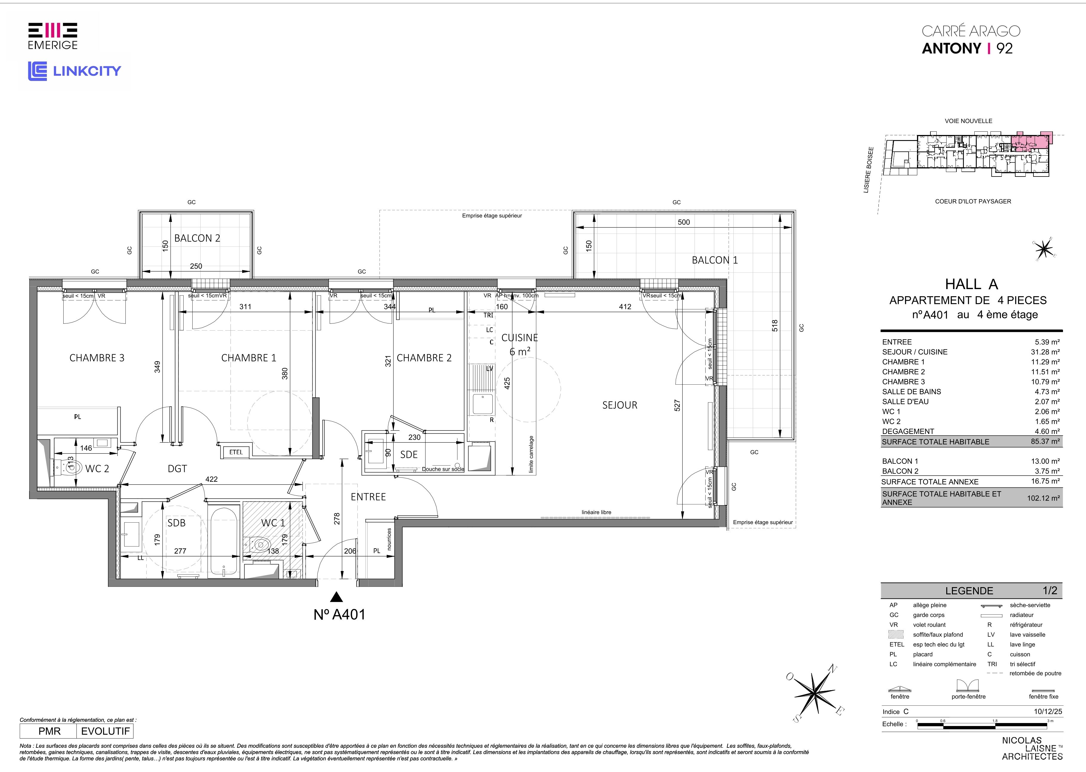 Plan du logement