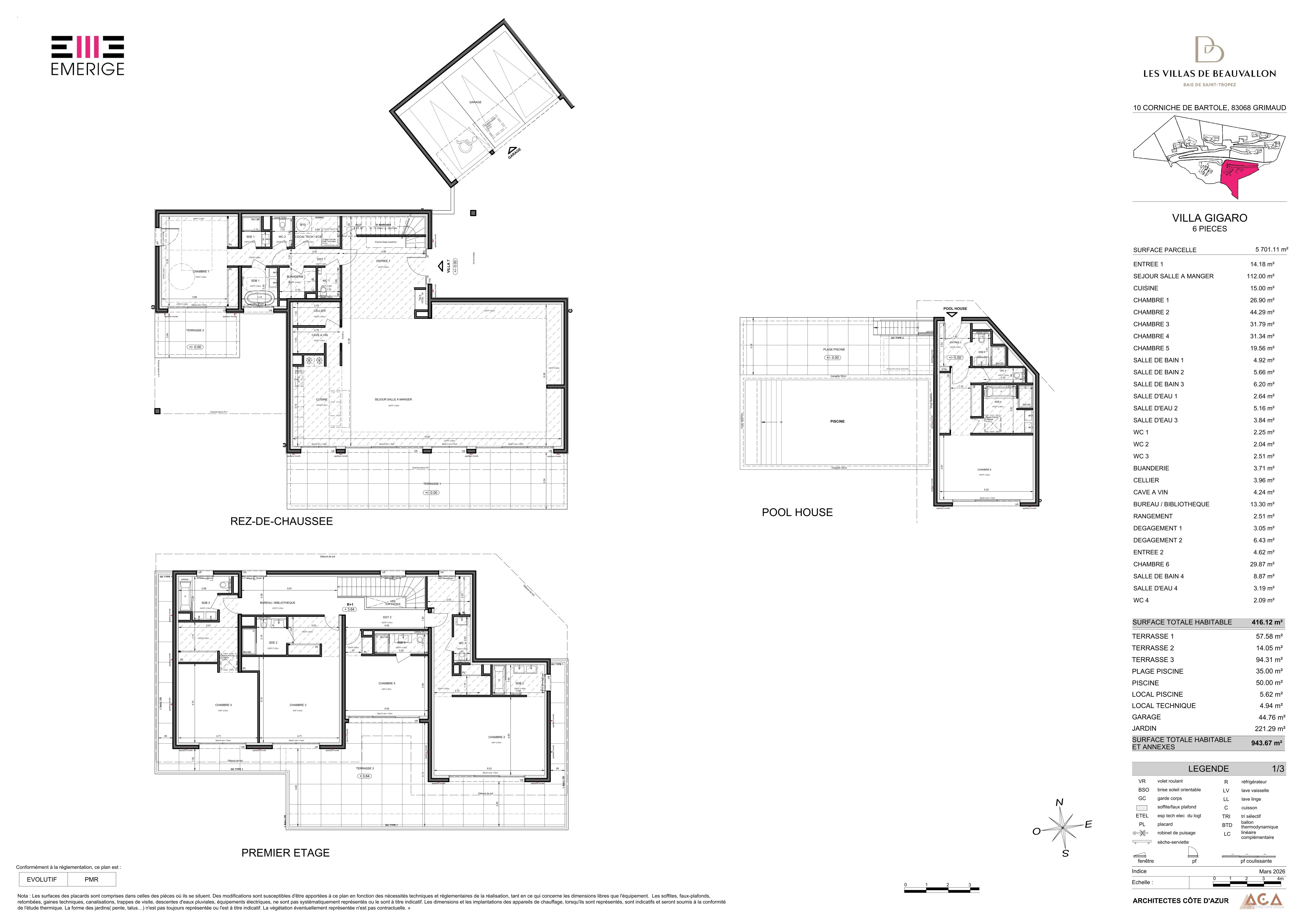LES VILLAS DE BEAUVALLON - T6