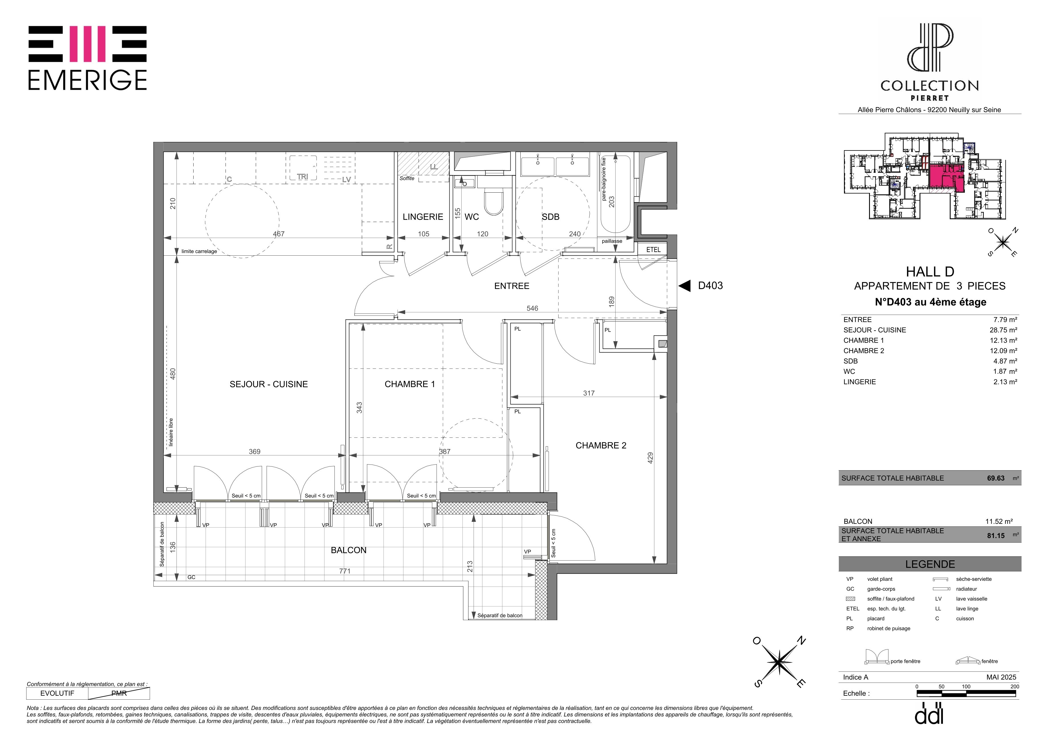Plan du logement