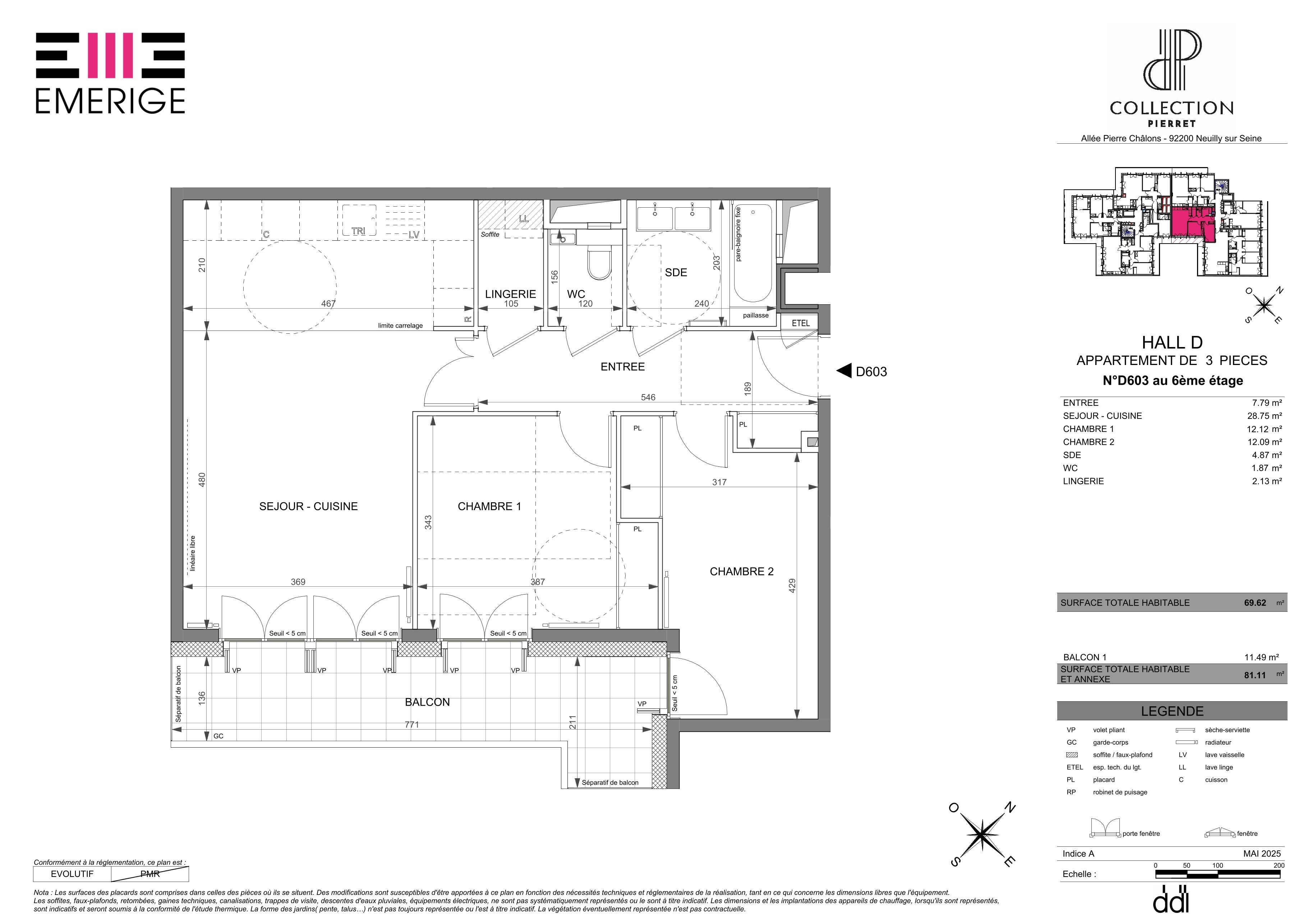 Plan du logement