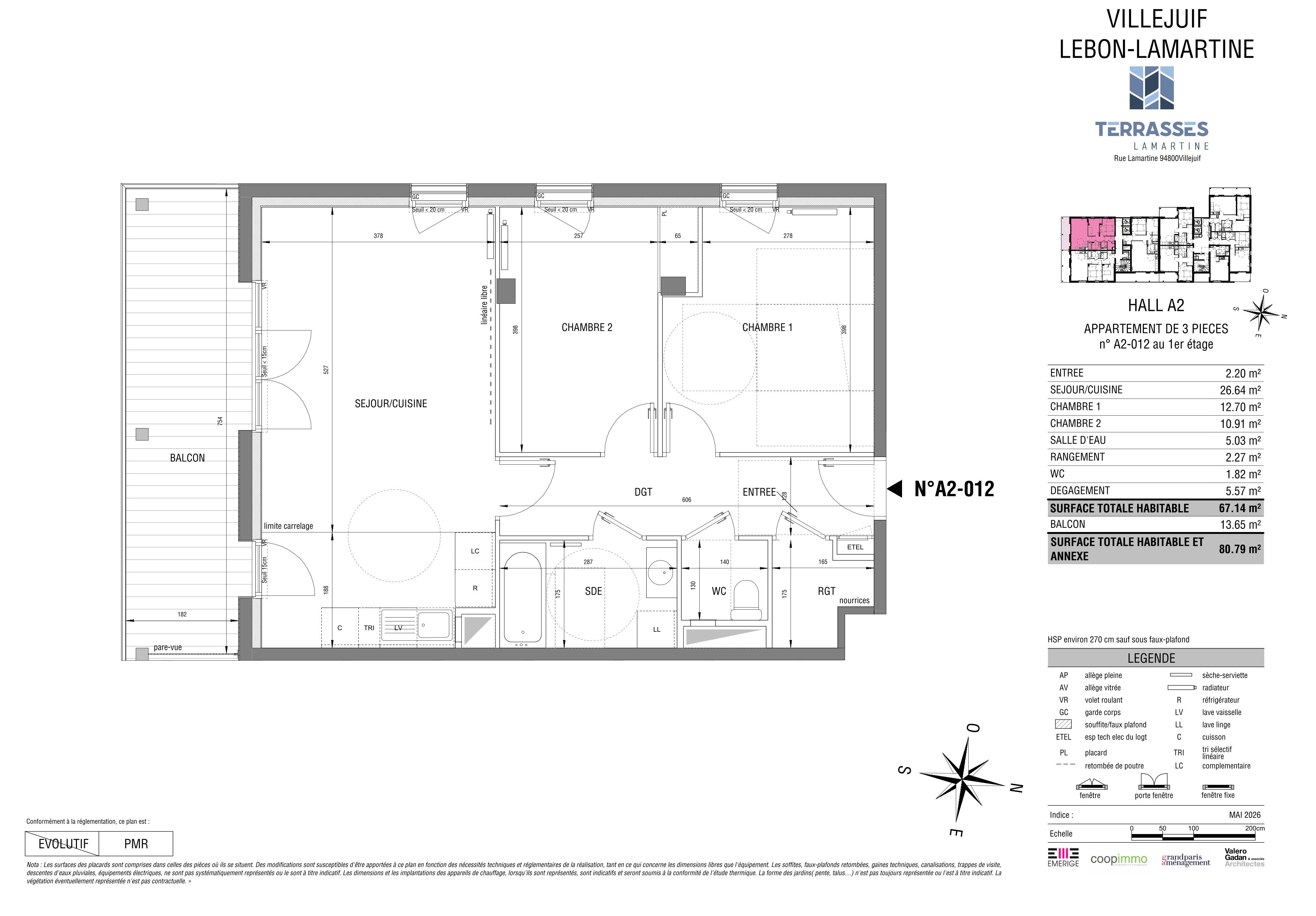 TERRASSES LAMARTINE - T3