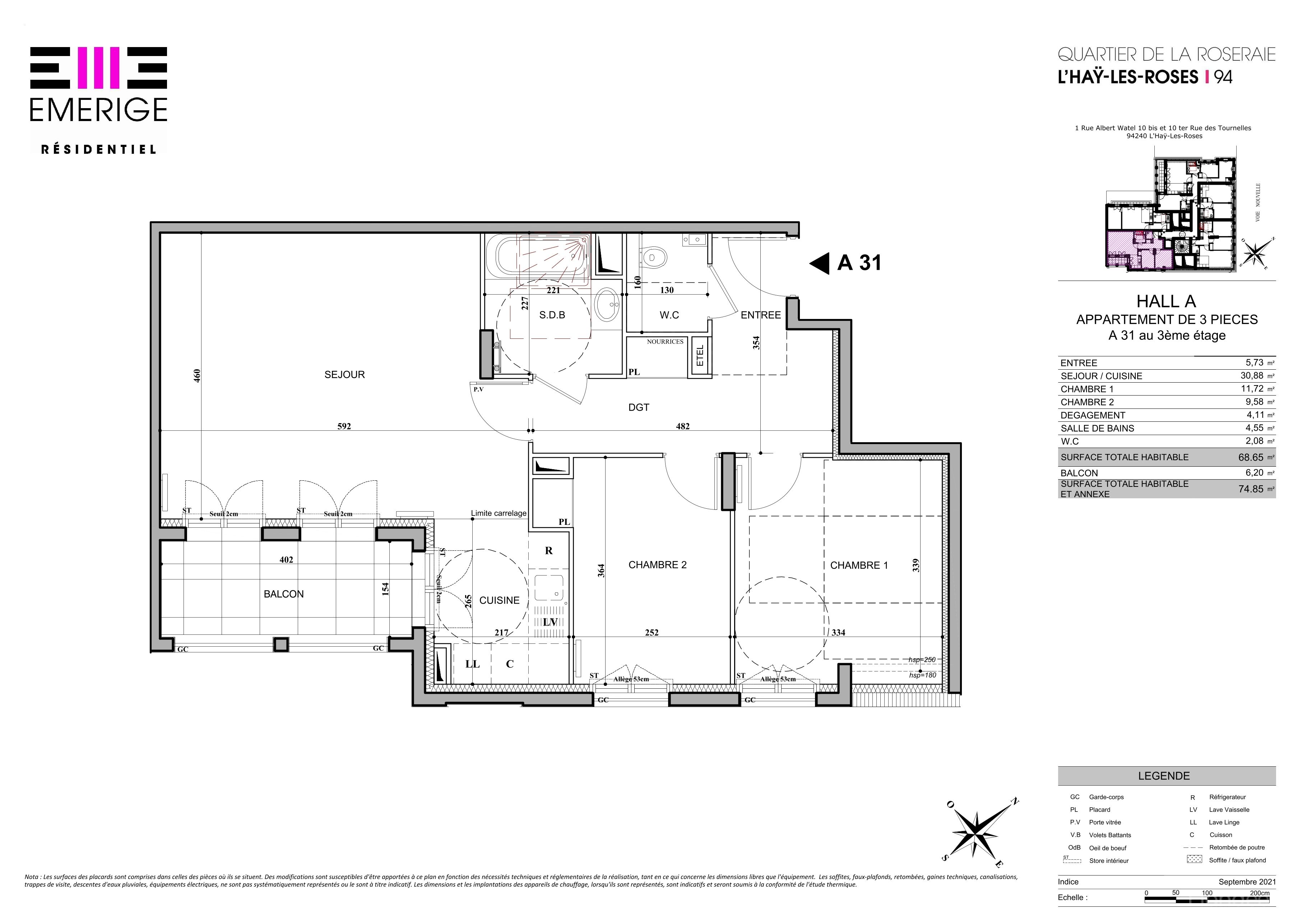 Plan du logement