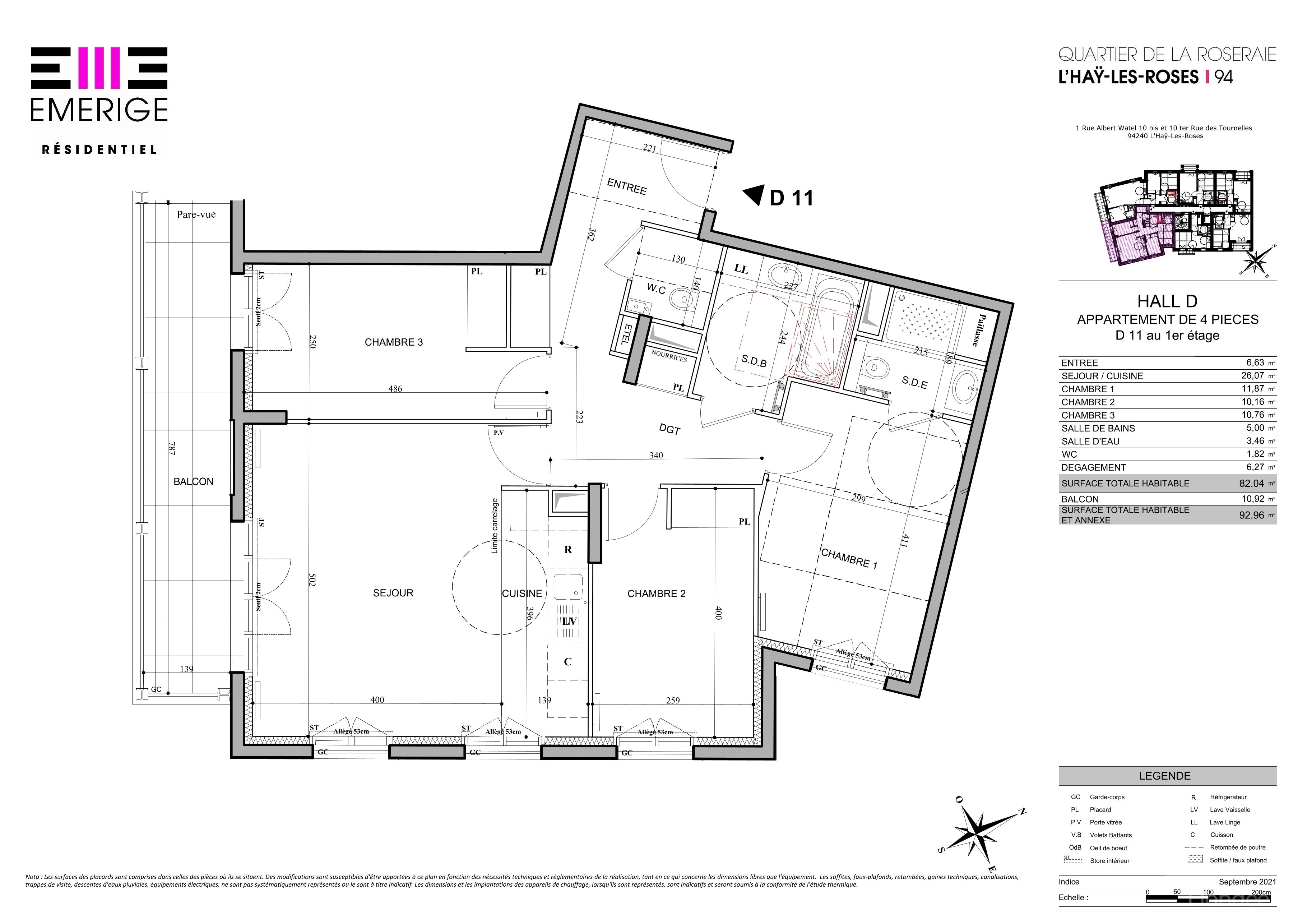 Plan du logement