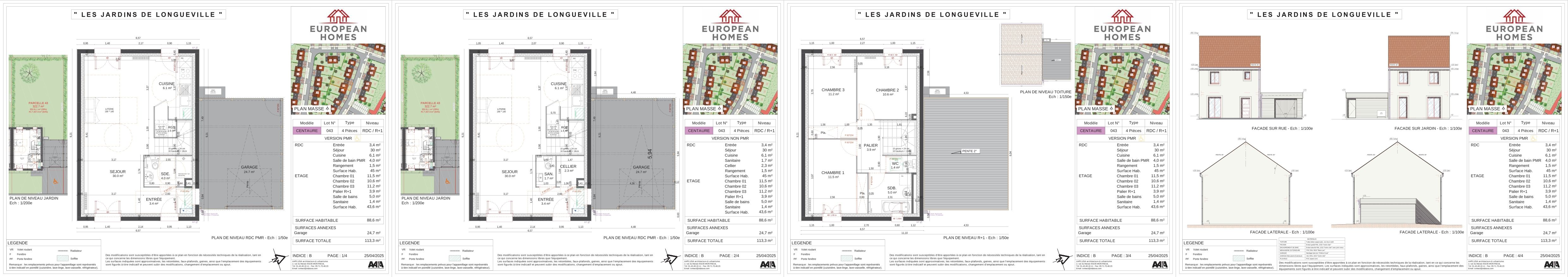 LES JARDINS DE LONGUEVILLE - T4