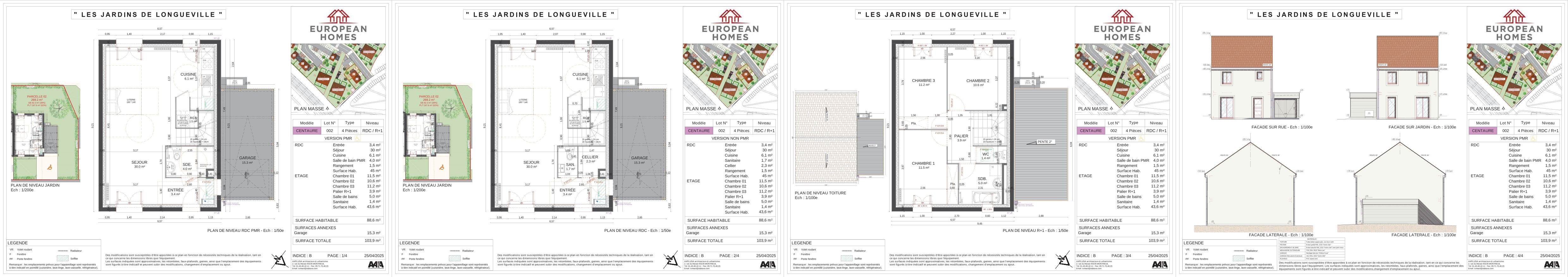 LES JARDINS DE LONGUEVILLE - T4