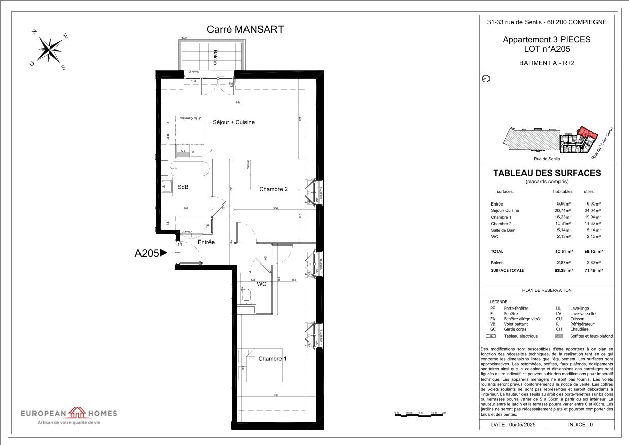 CARRE MANSART - T3