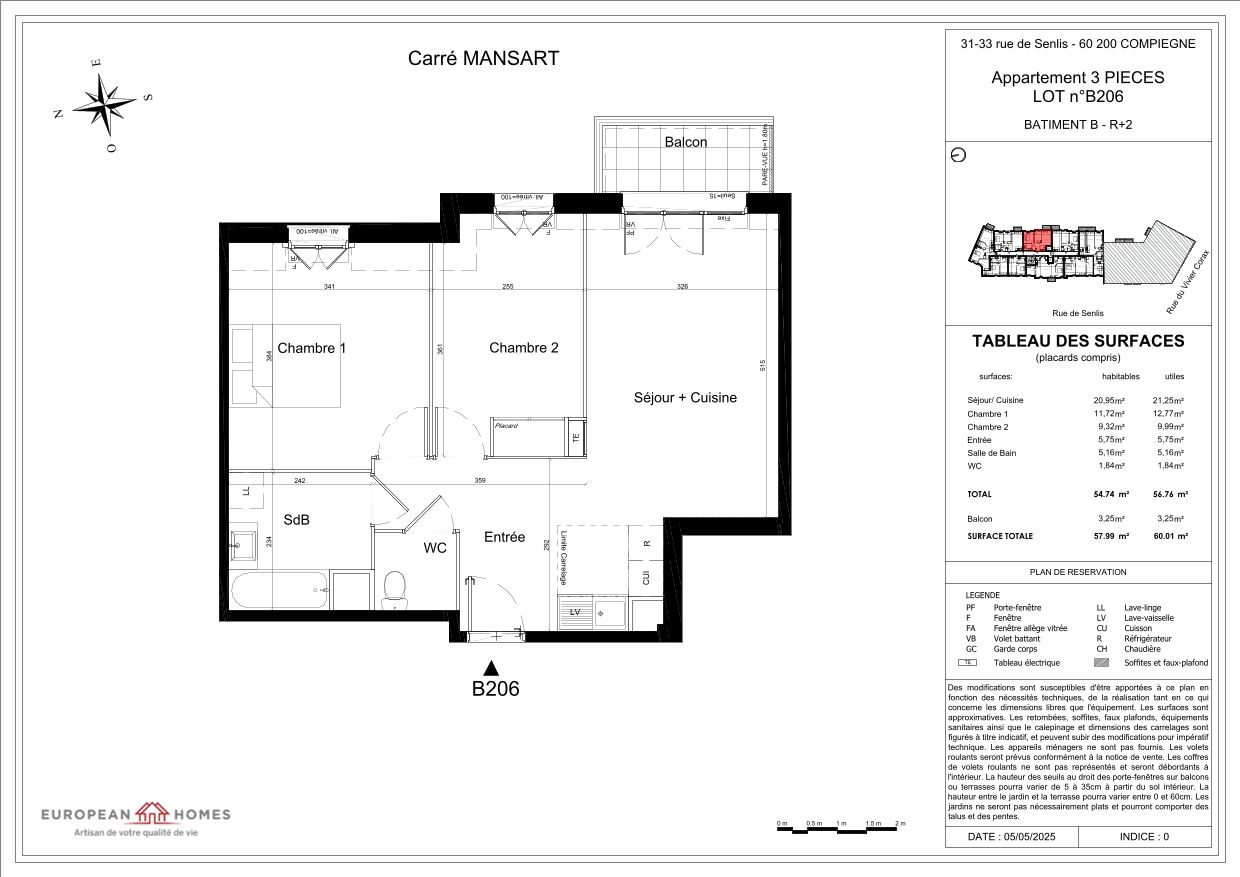 CARRE MANSART - T3