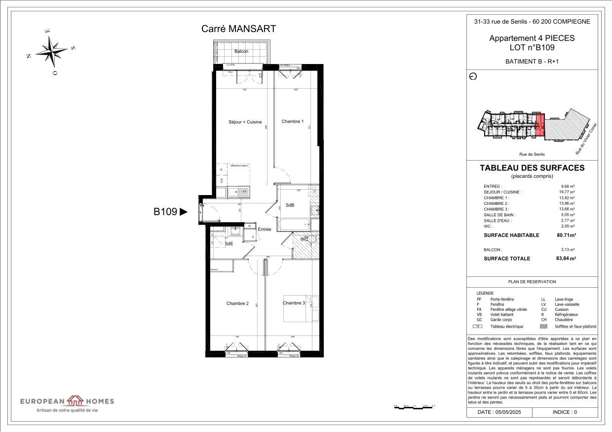 CARRE MANSART - T4