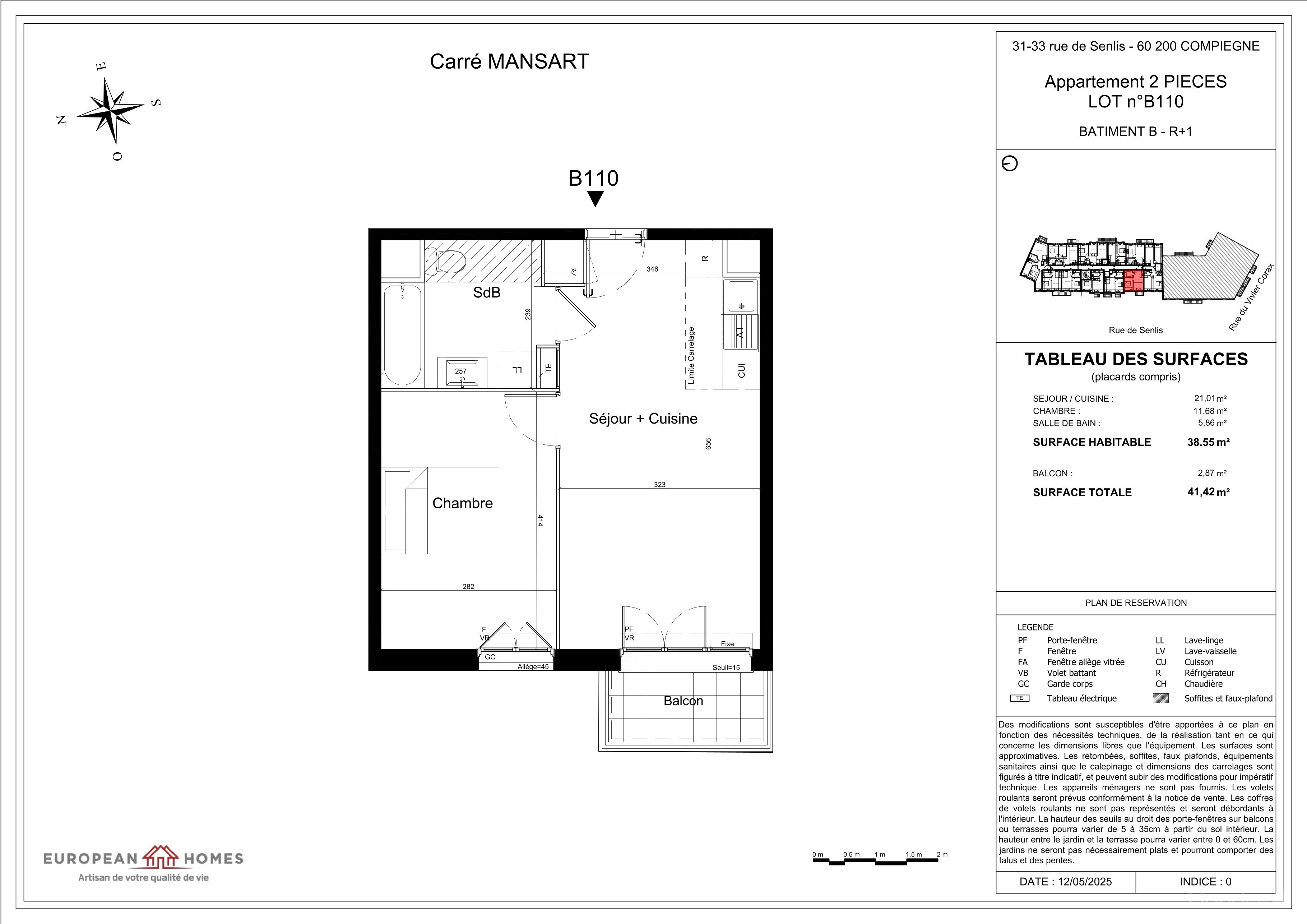CARRE MANSART - T2