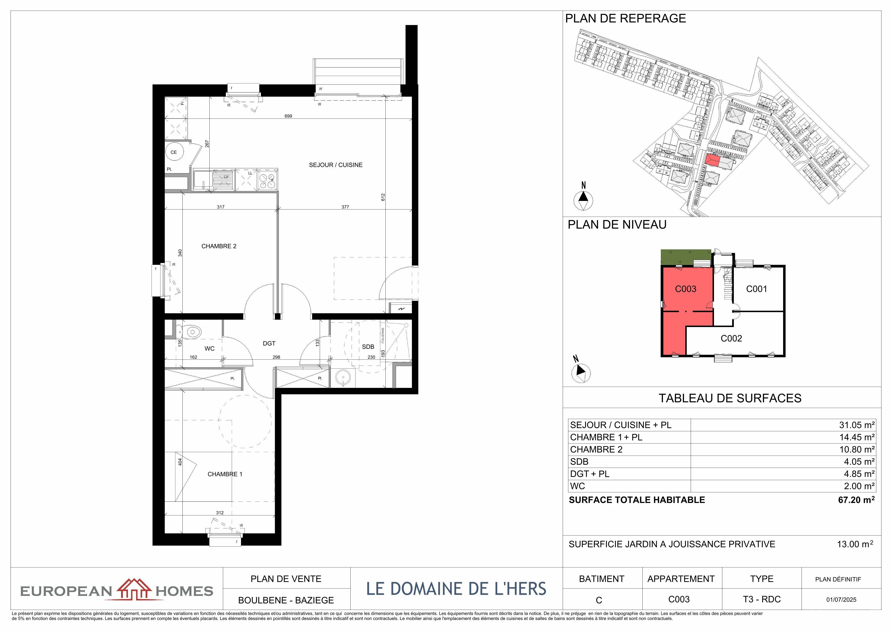 LE DOMAINE DE L'HERS - T3