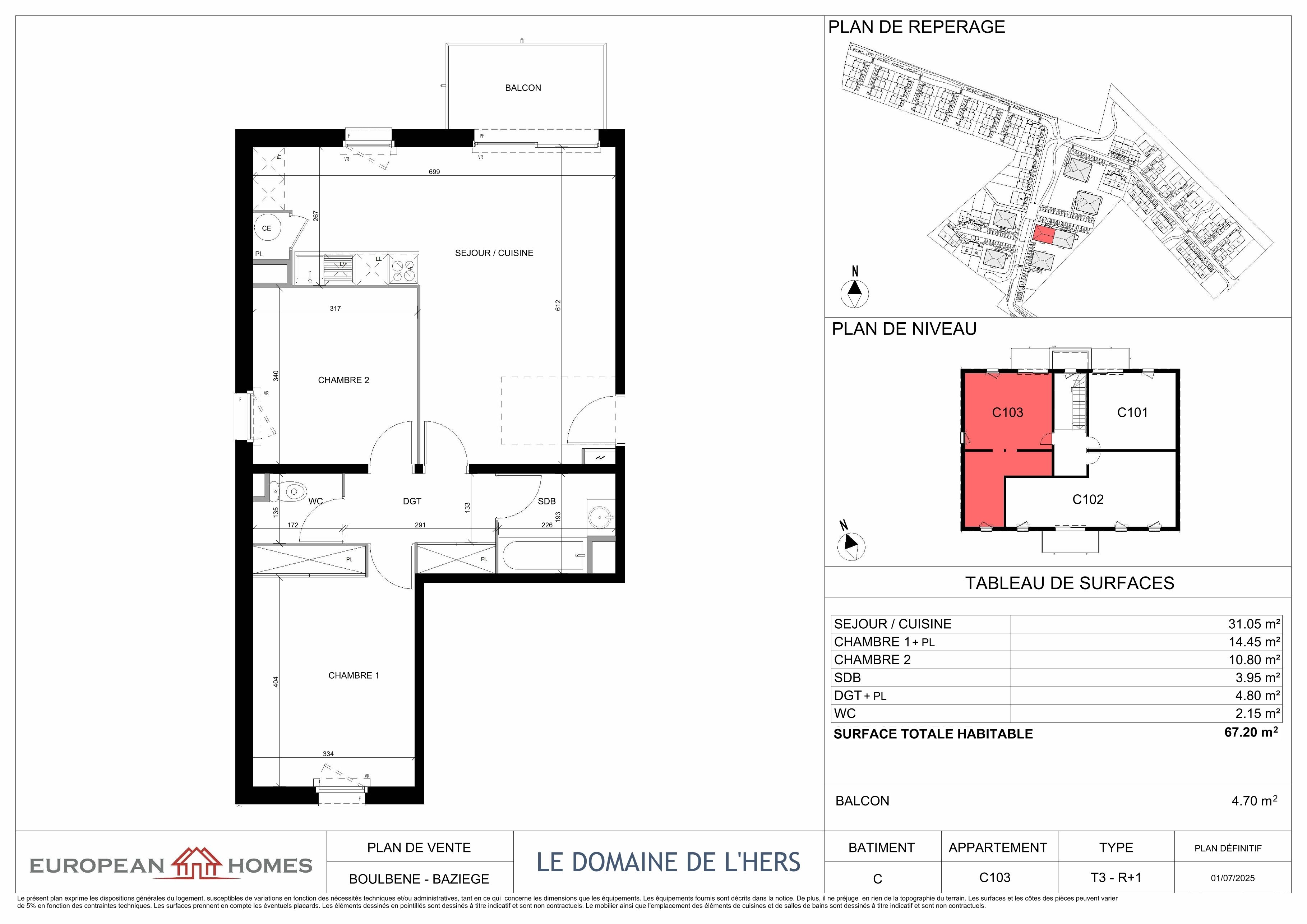 LE DOMAINE DE L'HERS - T3