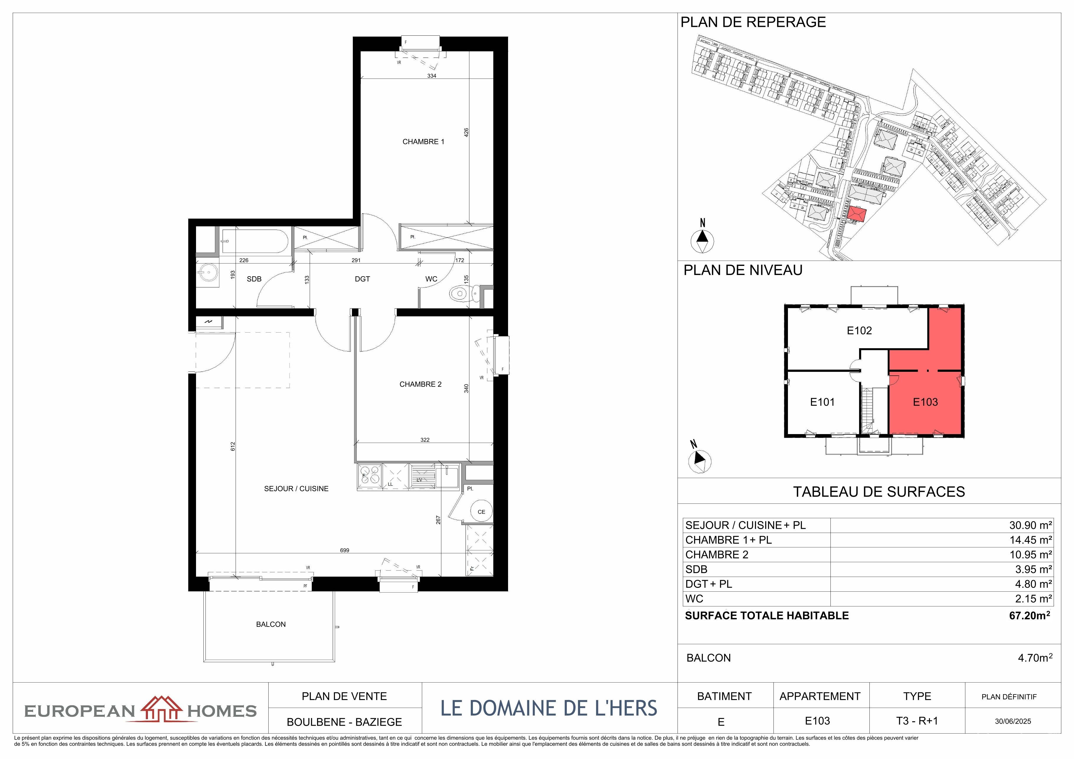 LE DOMAINE DE L'HERS - T3