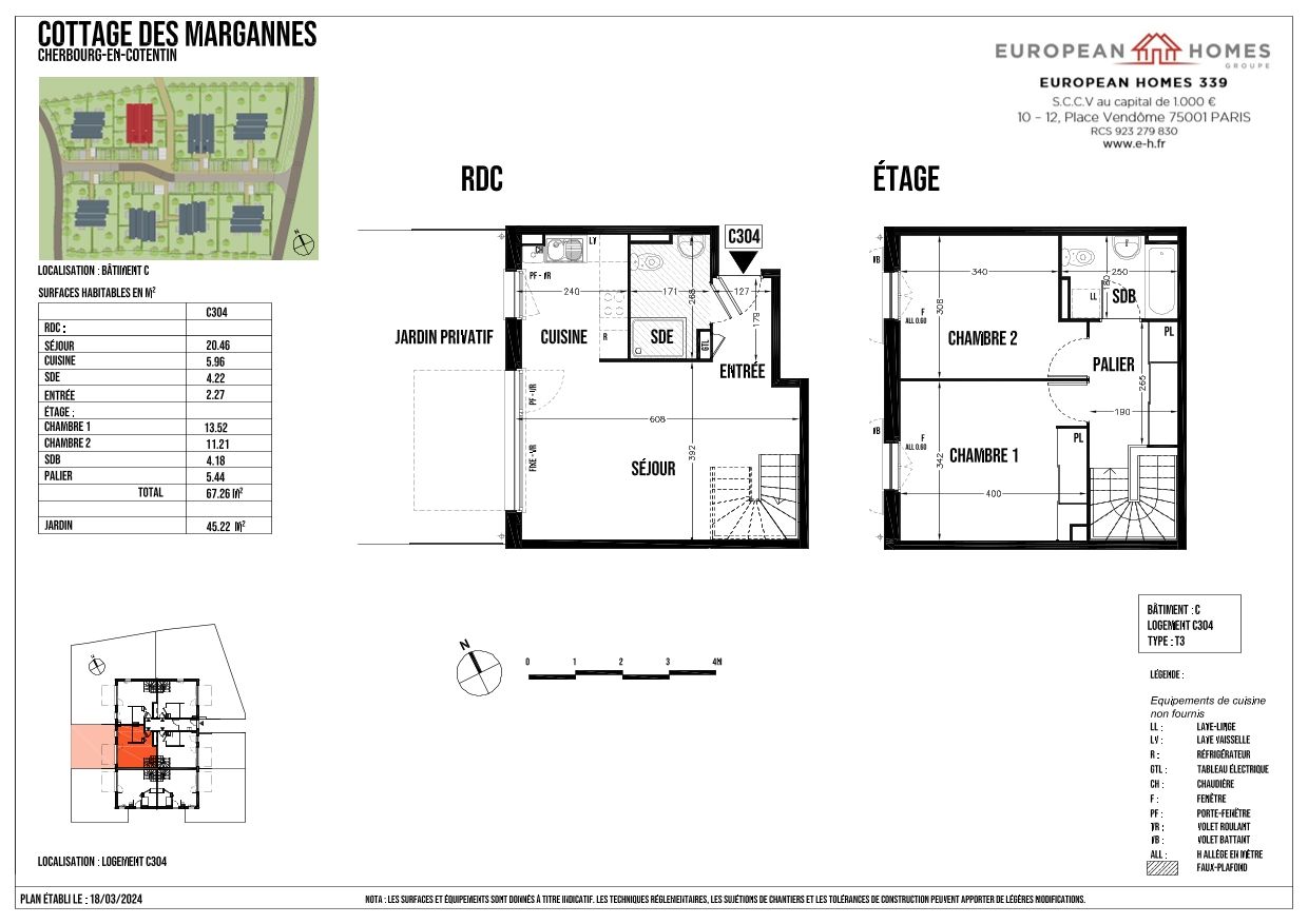 LES COTTAGES DES MARGANNES - T3