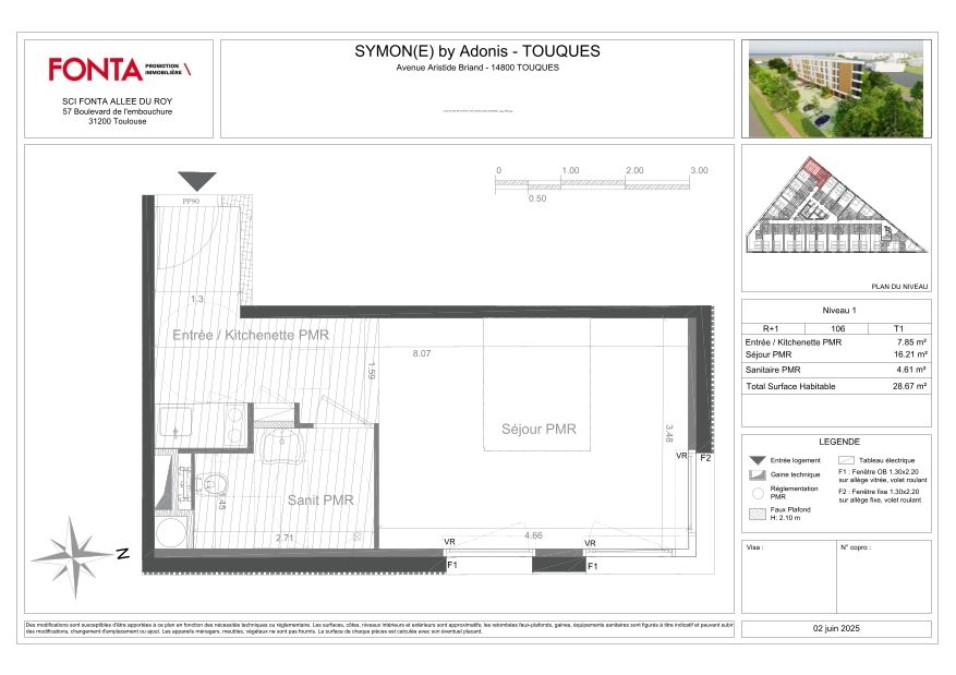 SYMONE Porte de Deauville - T1