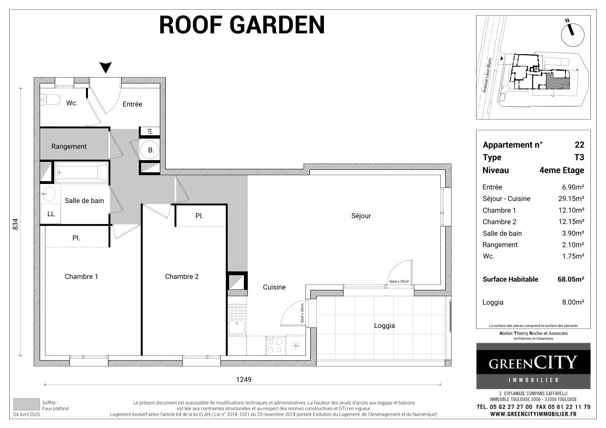 LE ROOF GARDEN - T3