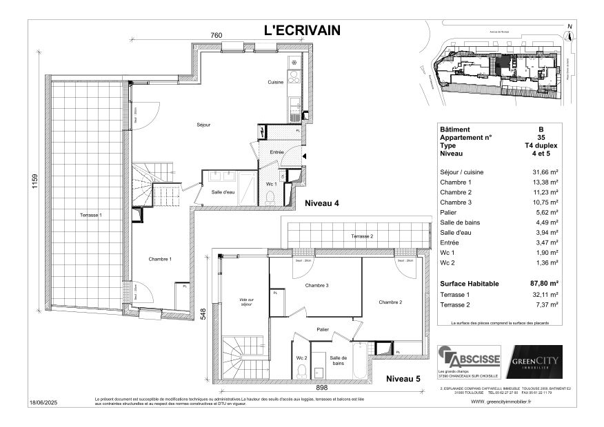 L'ECRIVAIN - T4