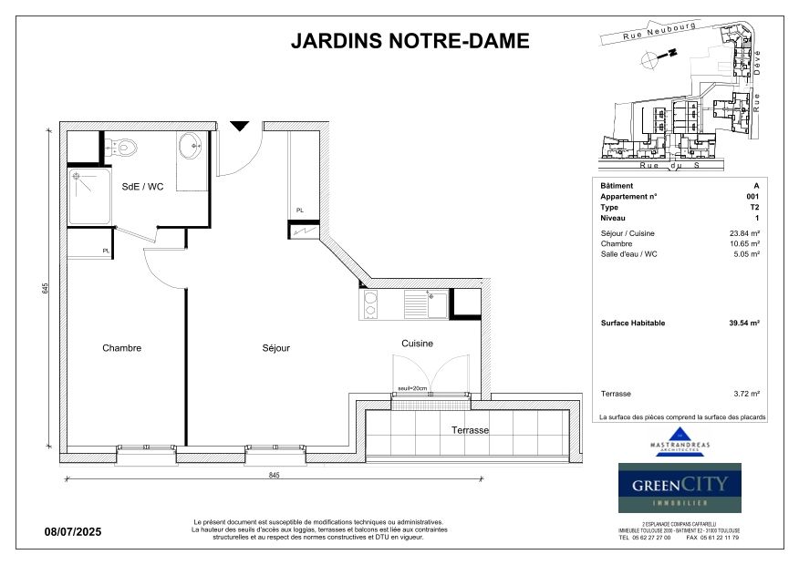 JARDINS NOTRE DAME - T2