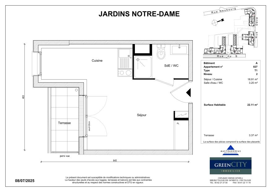 Plan du logement