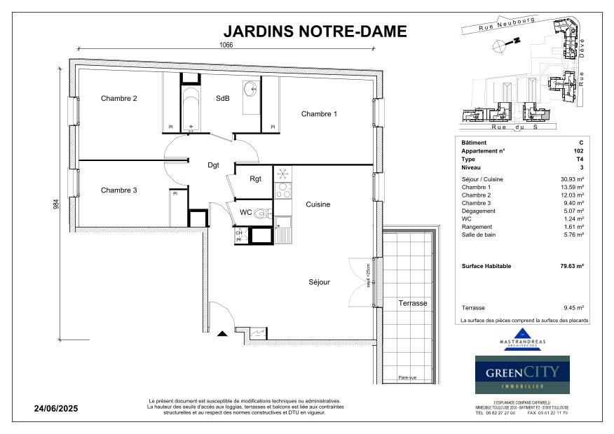 Plan du logement