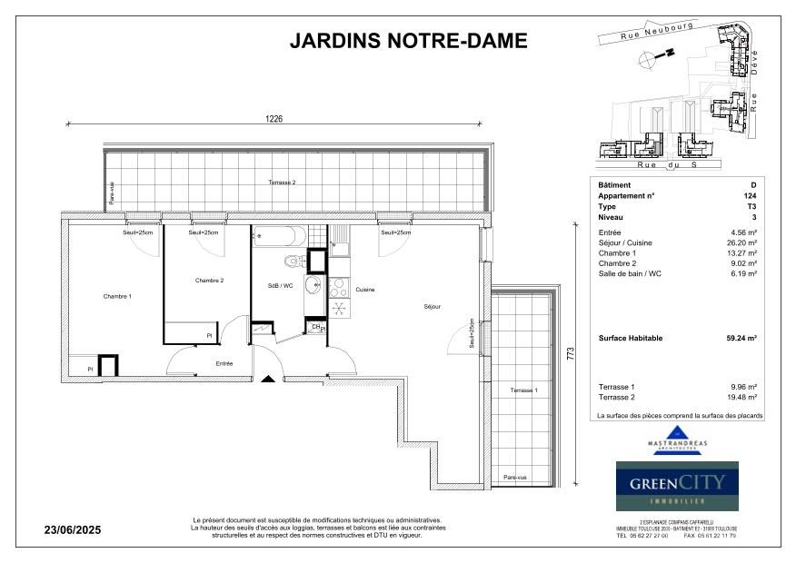 Plan du logement