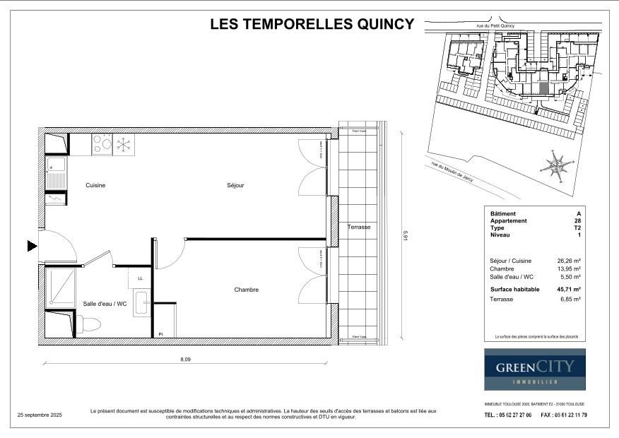 LES TEMPORELLES QUINCY - T2