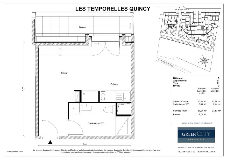 LES TEMPORELLES QUINCY - T1