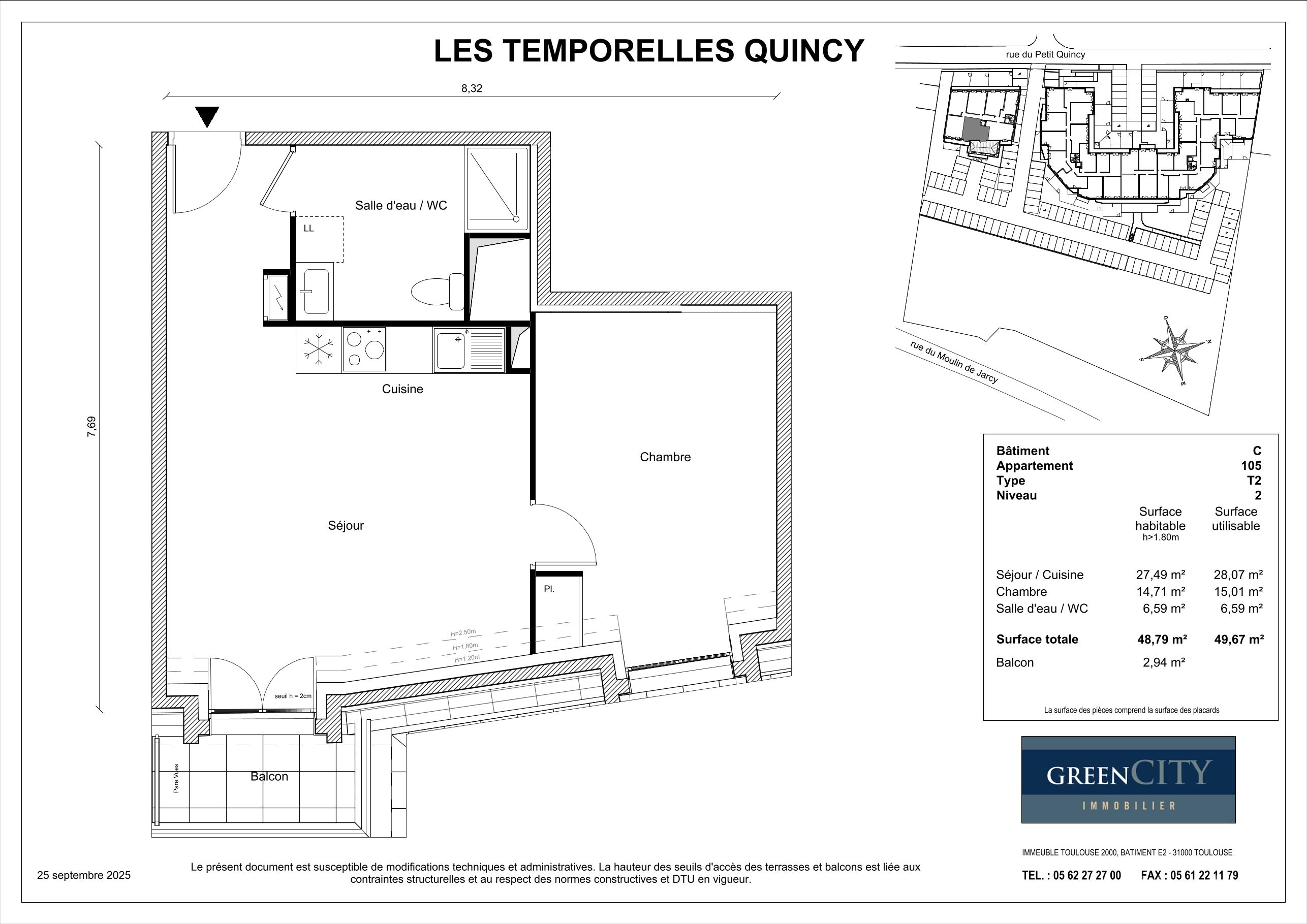 LES TEMPORELLES QUINCY - T2