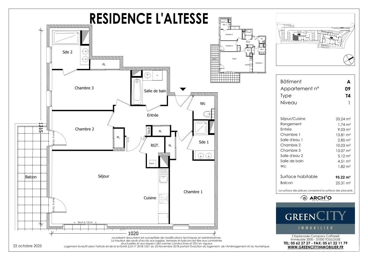 Plan du logement