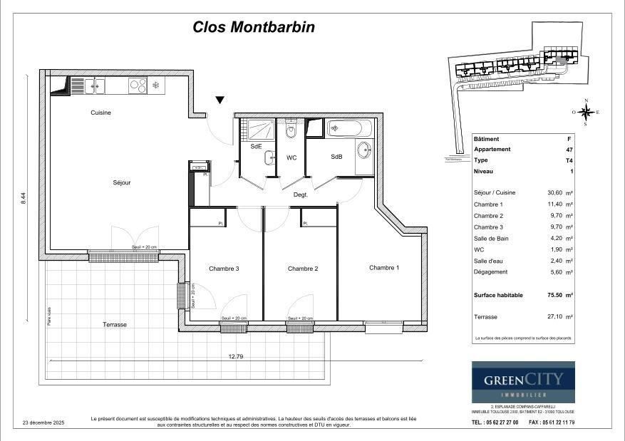 CLOS MONTBARBIN - T4