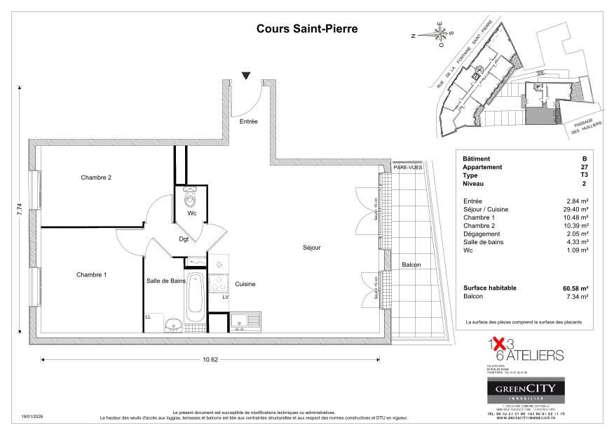 COURS SAINT PIERRE - T3
