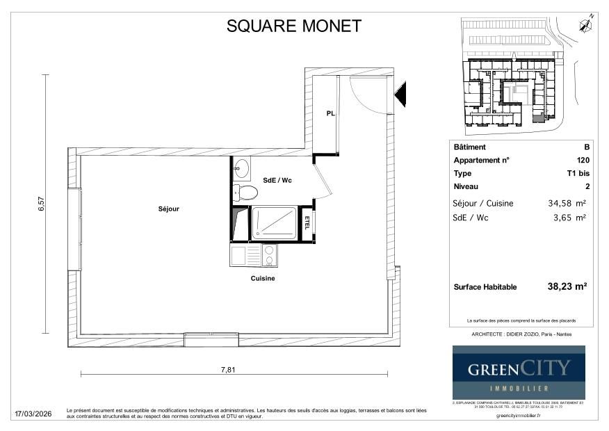 SQUARE MONET - T1