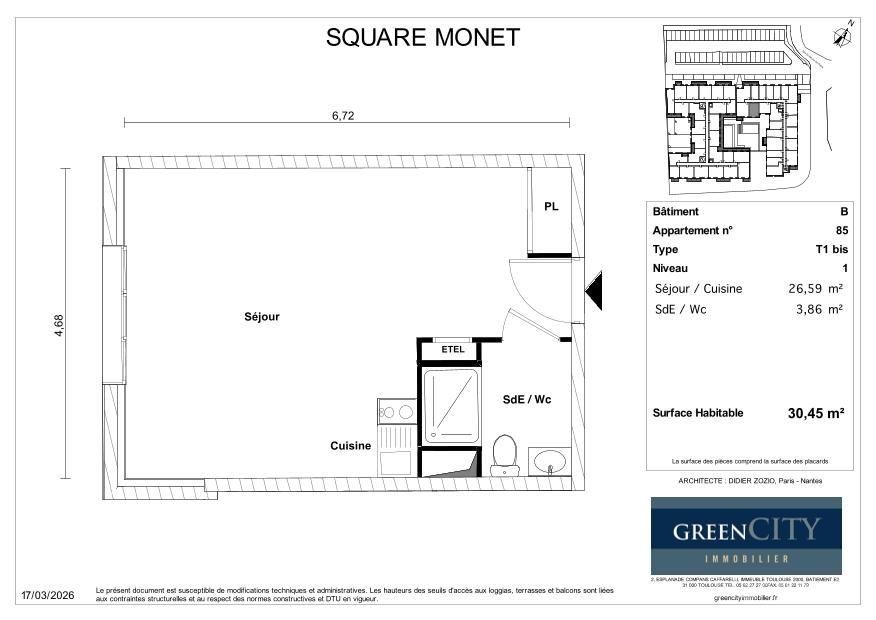 SQUARE MONET - T1