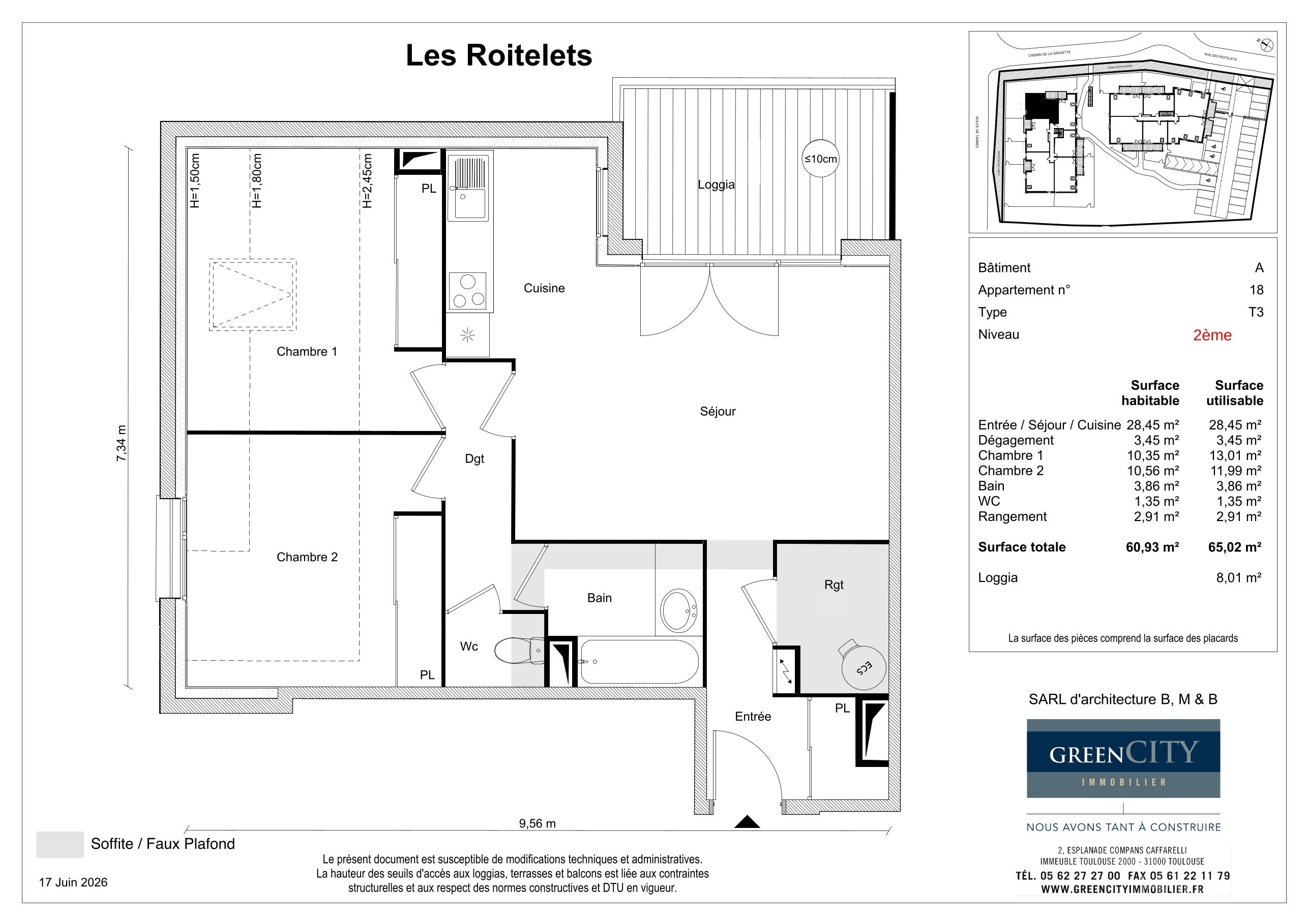Plan du logement