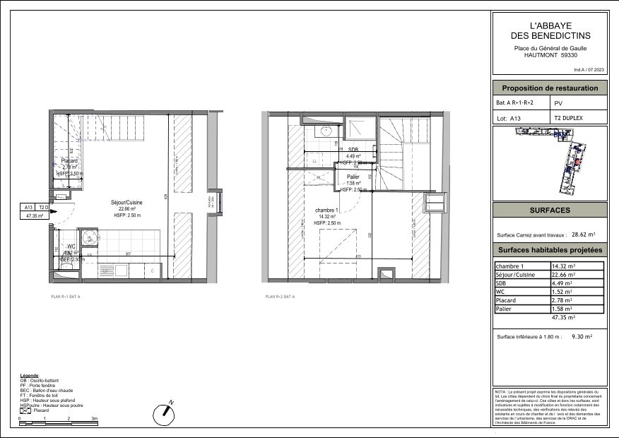 Plan du logement