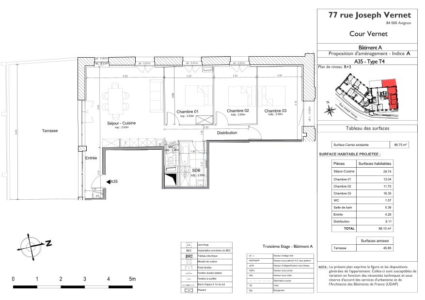 COUR VERNET - T4