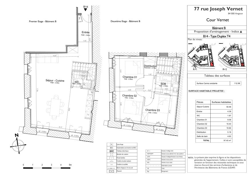 COUR VERNET - T4