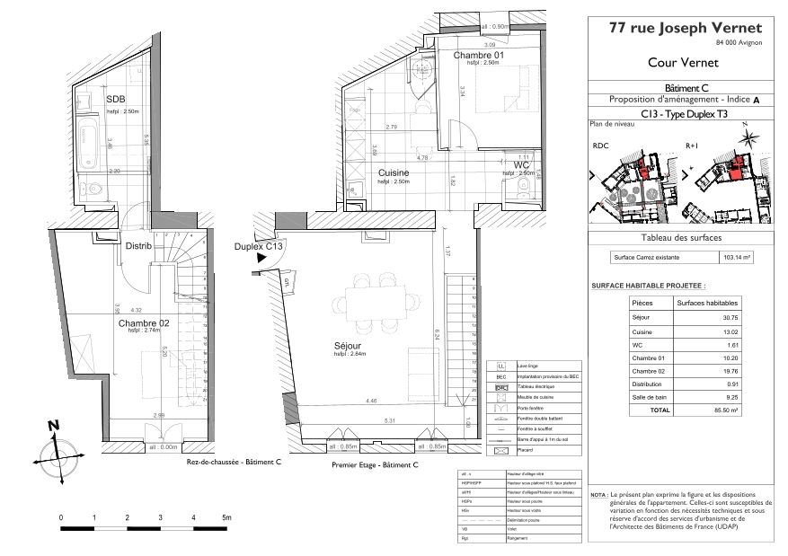 COUR VERNET - T3