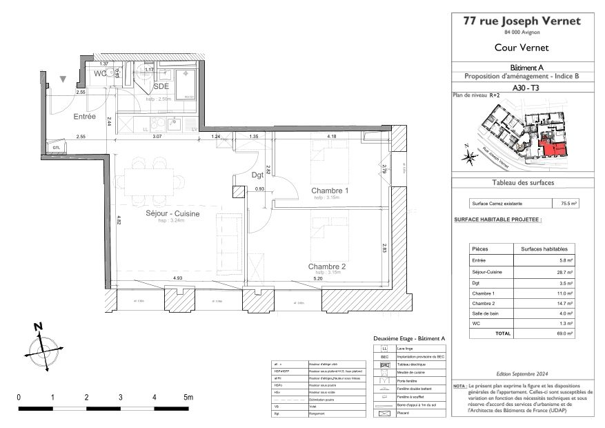 COUR VERNET - T3