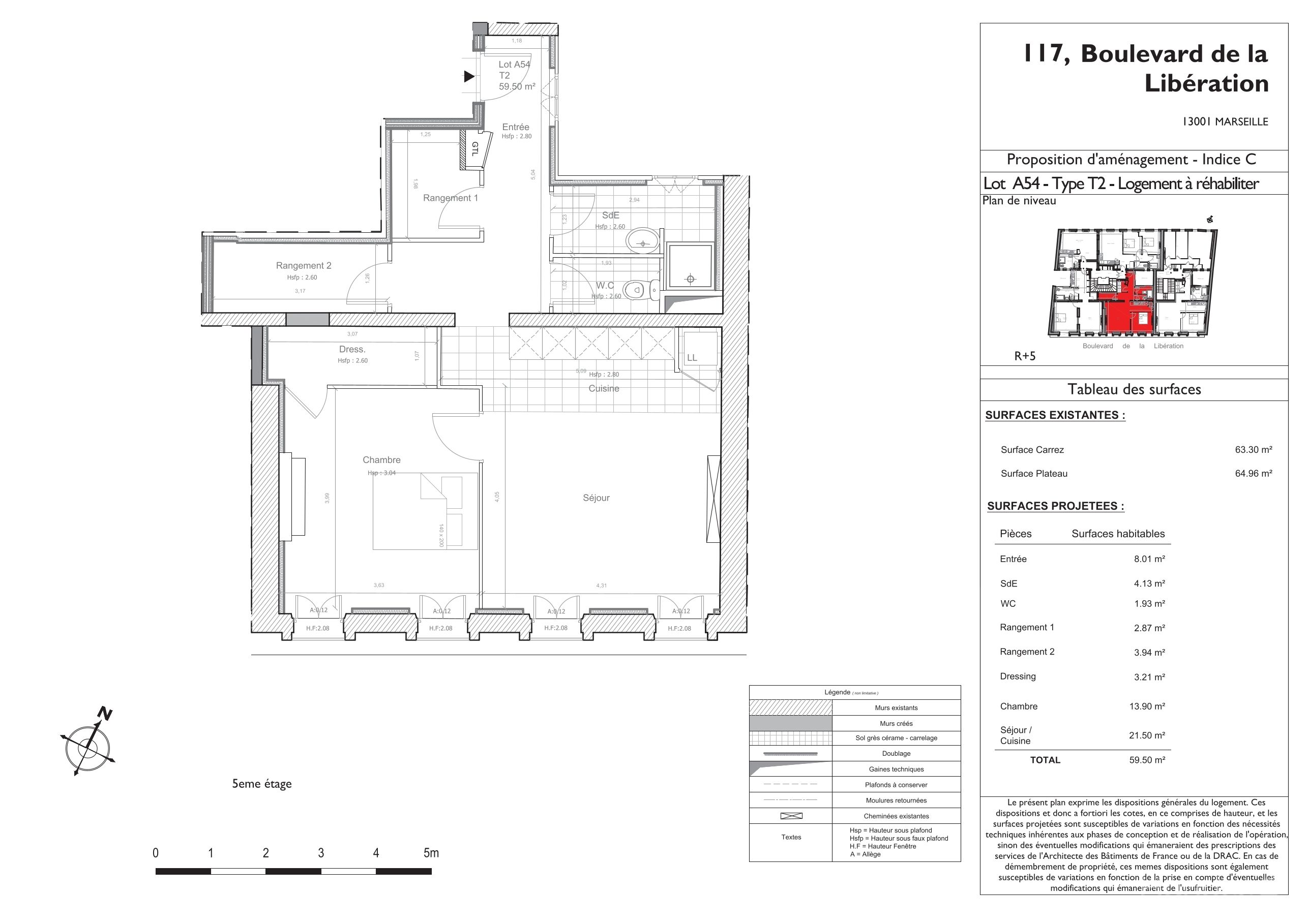 Plan du logement