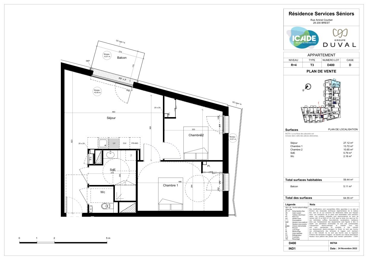 Plan du logement
