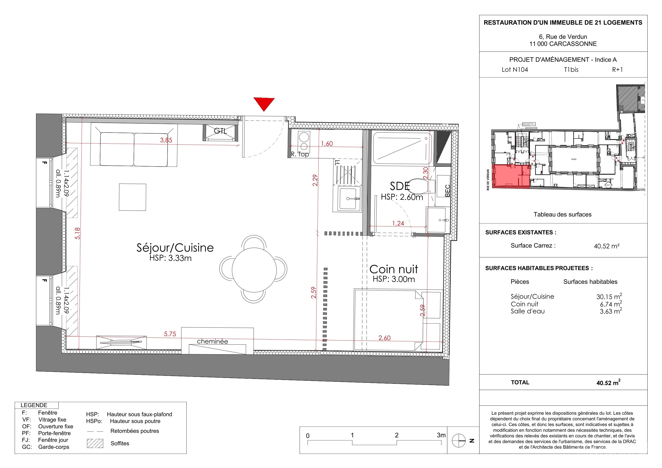 Plan du logement