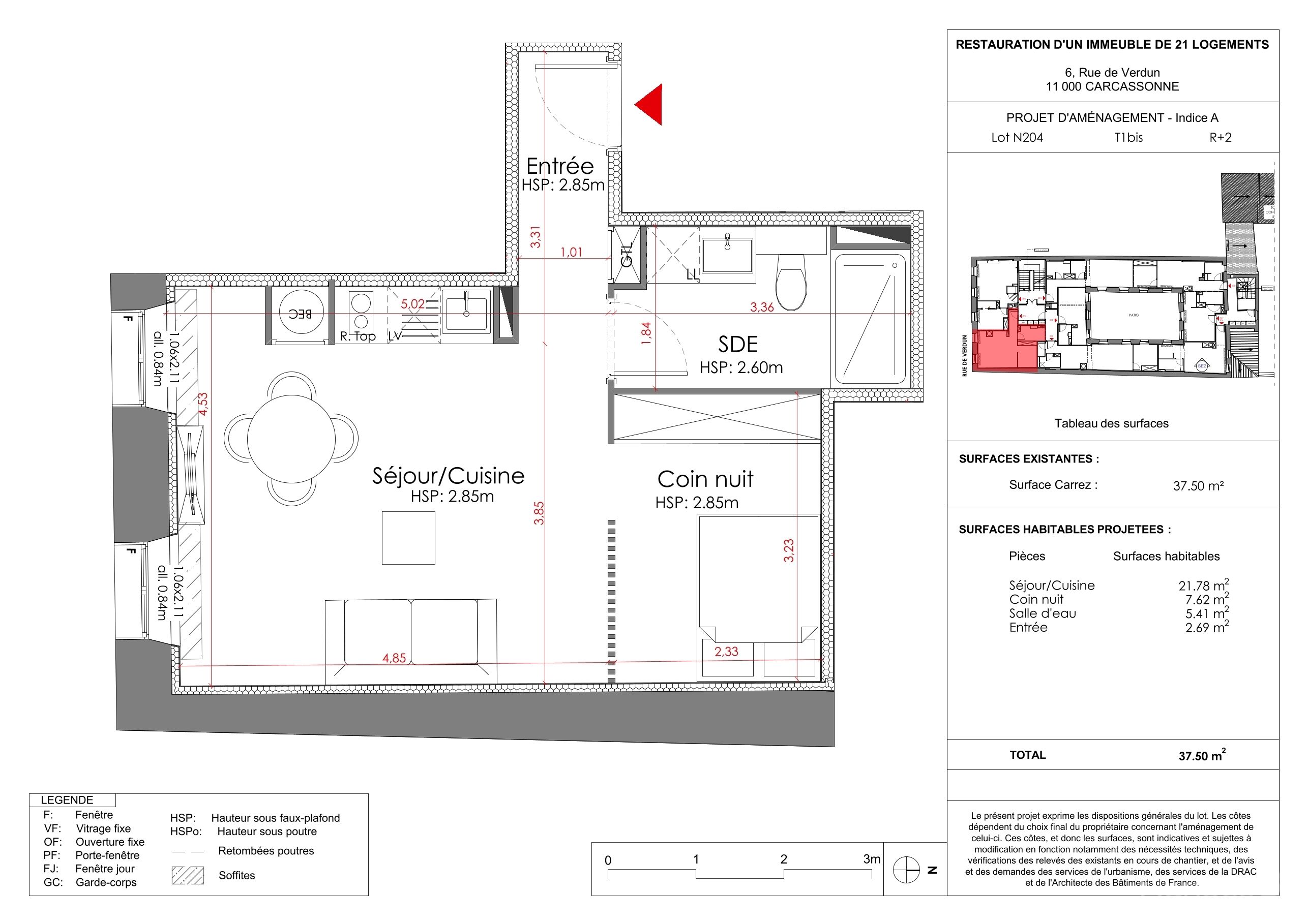 Plan du logement