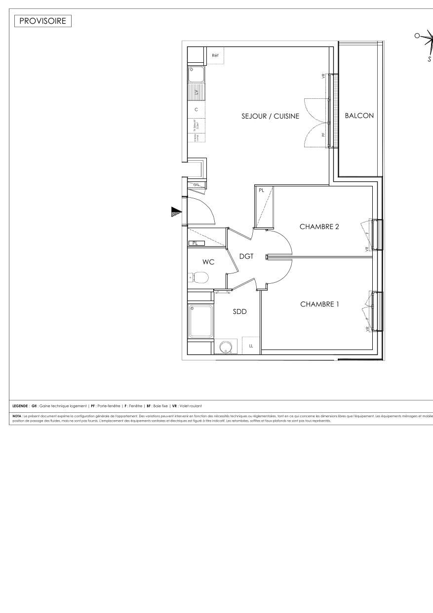 Plan du lot 106