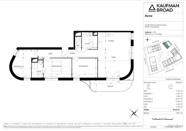 Plan lokalu C12