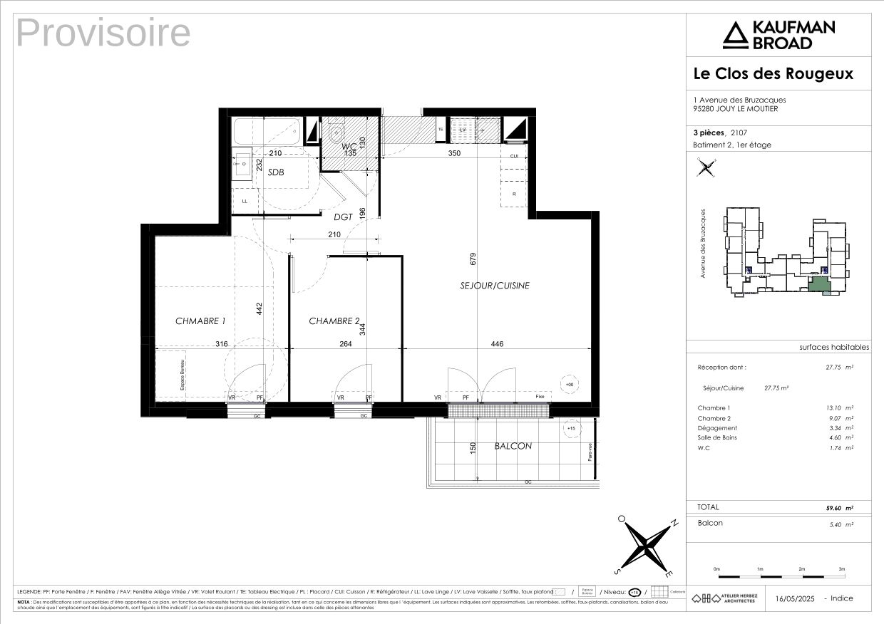 Le Clos des Rougeux - T3