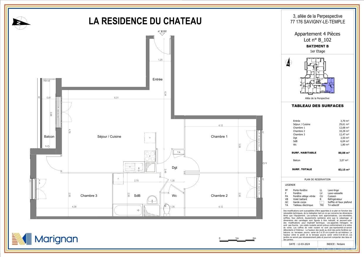 La Résidence du Chateau - T4